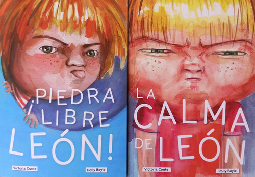 2 Libros - Calma De León + Piedra Libre León, De Victoria Te. Calmadeleon Editorial Editorial Del Autor, Tapa Blanda, Edición Tapa Blanda En Español