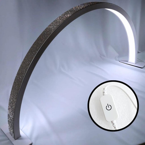 Luminária De Mesa Meia Lua Para Unhas Pele Estetica Bivolt