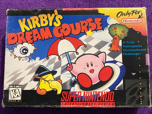 Kirby's Dream Course Snes Super Nintendo