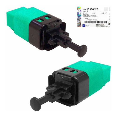 Imagen 4 de 10 de Valvula Pedal Freno Optra Limited Tapa Negra Original