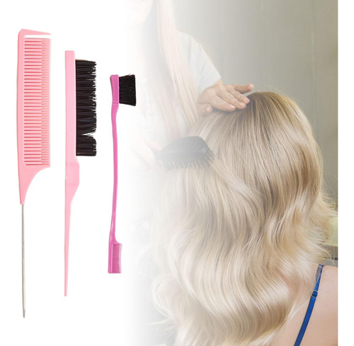 Juego De Peine Profesional Para Peinar El Cabello De 3