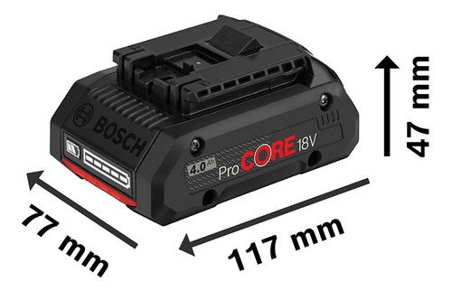 Bateria De Alto Rendimiento Procore 18 V 4 Ah Li-ion Bosch