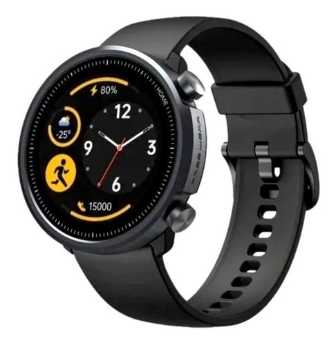 Smartwatch Mibro Watch A1 Relógio A Prova D'água 5atm Cor Da Caixa Preto Cor Da Pulseira Preto