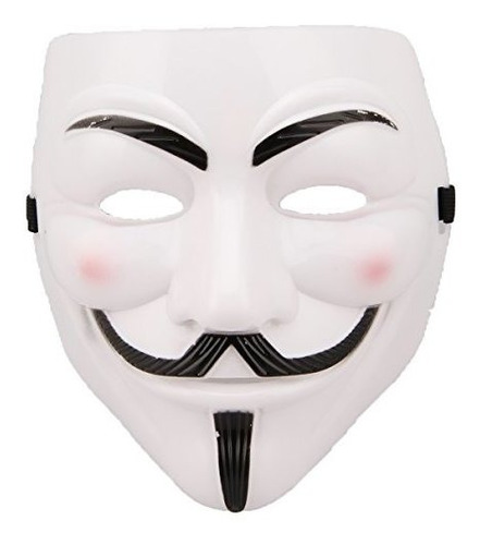 Máscara V For Vendetta Blanca