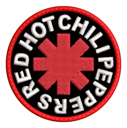 Parche Bordado Red Hot Chili Peppers Blacklabeldesigns