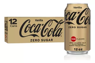 Refresco Coca Cola Vainilla Zero Sugar 12pack Importado