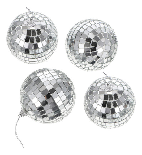 Bolas De Baile Para Fiestas, 4 Unidades, Espejo, Esfera Refl