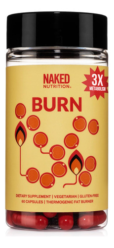 Naked Burn - Quemador De Grasa Termogenico Para Hombres Y Mu