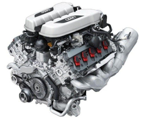 Motor Parcial Bloco Original Audi Fsi R8 4.2 32v V8 2011 (Recondicionado)