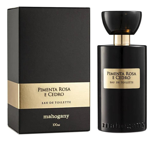 Mahogany Frag Edt Pimenta Rosa E Cedro 100ml Volume da unidade 100 mL