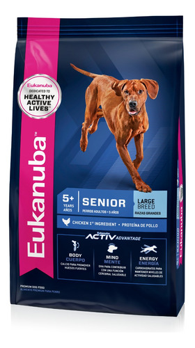 Eukanuba Perro Senior De Raza Grande 15 Kg