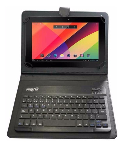 * Funda Tablet Teclado Bluetooth 9 Y 10.1 Pulgadas Nisuta *