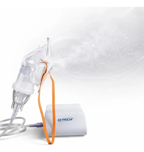 Nebulizador E Inalador De Ar Comprimido G-tech Compact Dc1
