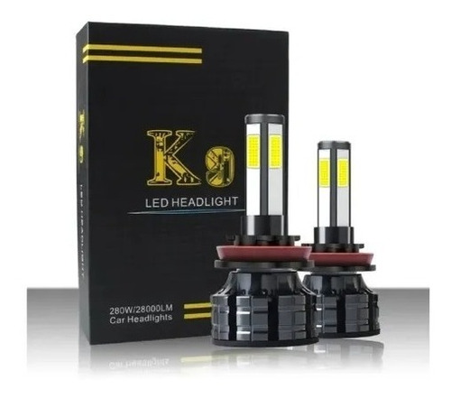 Imagen 1 de 2 de Luces Turbo Led K9 H7 28000 Lm