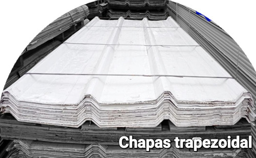 Chapas Trapezoidal Reciclada De Isopanel, No Ondulada