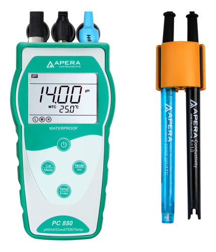 Apera Instruments Value Serie Pc850 Kit Medidor Ph Portatil