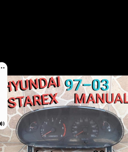 Tablero Hyundai Grace Y  Starex 93 A 98