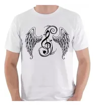 Comprar Remera Clave De Sol Música Música Alas Ángel