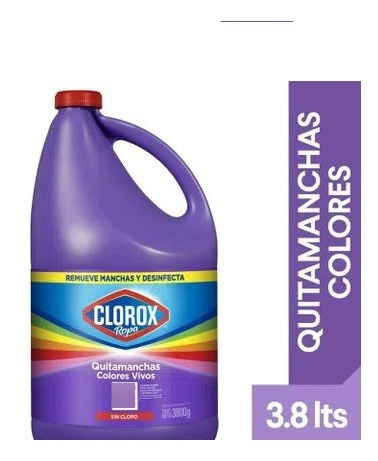 Cloro Clorox Ropa Colores Vivos 3.8lt(2uni)super