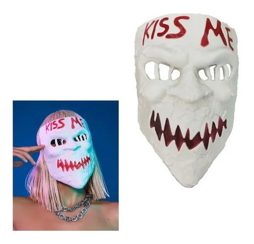Mascara Purga Kiss Me Blanca Purge Halloween