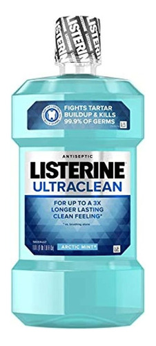 Listerine Ultraclean Oral Care - Enjuague Bucal Antisépt