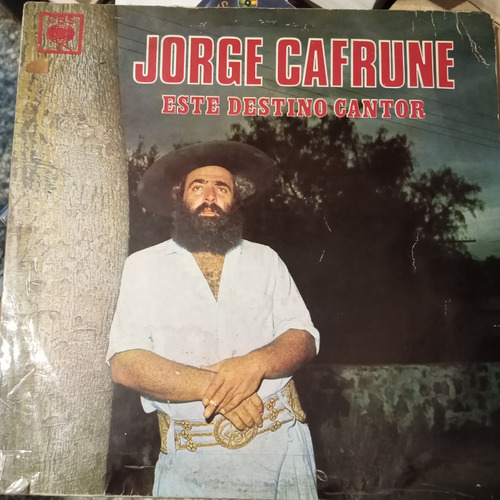 Jorge Cafrune Este Destino Cantor 1969 Vinilo Disco Lp