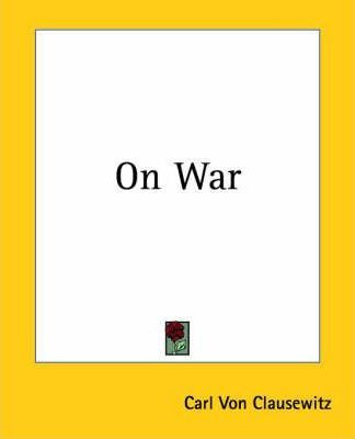 Libro On War - Carl Von Clausewitz