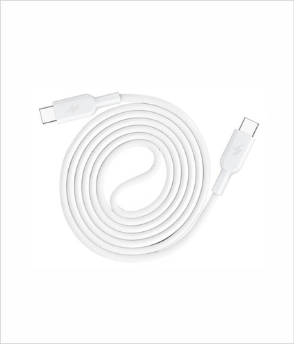 Imagem 3 de 3 de Cabo Carregador 1 Metro 2 Pontas Type C Tipo C Usb C Turbo