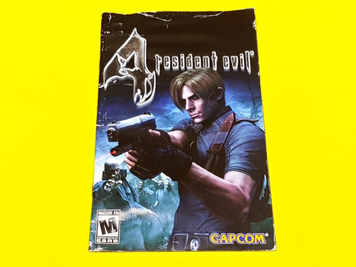Manual Resident Evil 4 Ps2 Playstation 2 *original*