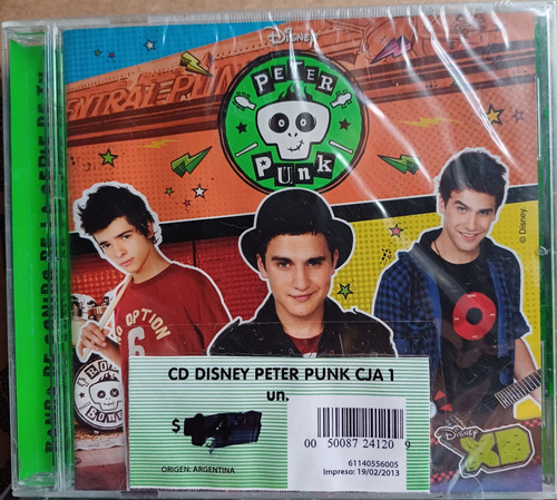 Cd Original Disney Soundtrack Peter Punk Nuevo Sellado 