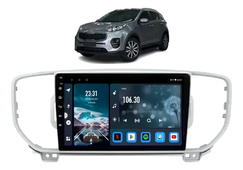 Multimidia Adak Kia Sportage Lx 9p Android 14 Carplay 64gb