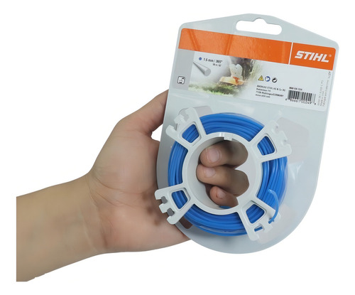 Hilo De Corte Redondo De 1.6 Mm 19 Metros Stihl Color Azul