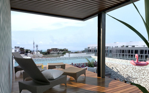 Imagen 2 de 21 de Departamento En Venta En Playa Del Carmen, Huaya 20, Estudio Planta Baja