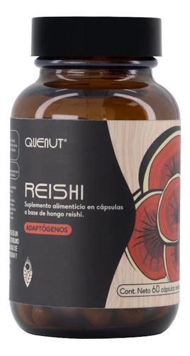 Hongo Reishi 60 Cápsulas Veganas Quenut