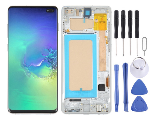 Pantalla Tft Lcd Con Marco Para Samsung Galaxy S10+ Sm-g975