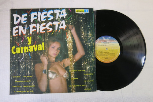Vinyl Vinilo Lp Acetato Joe Arroyo De Fiesta En Fiesta Y Car