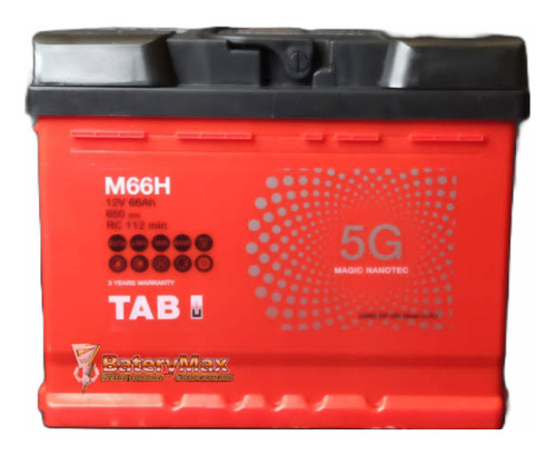 Bateria Tab 5g 47-1050  980 Amp