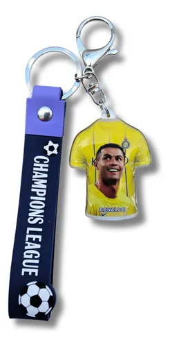 Keychain Ronaldo Siuuu Soccer Pendant Backpack Accessory
