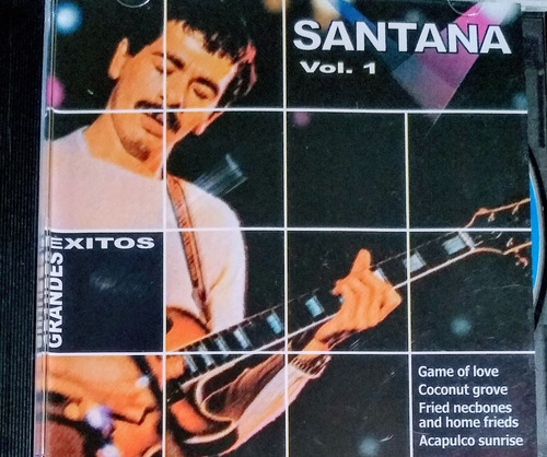 Santana  Cd Nuevo Grandes Éxitos Vol. 1 