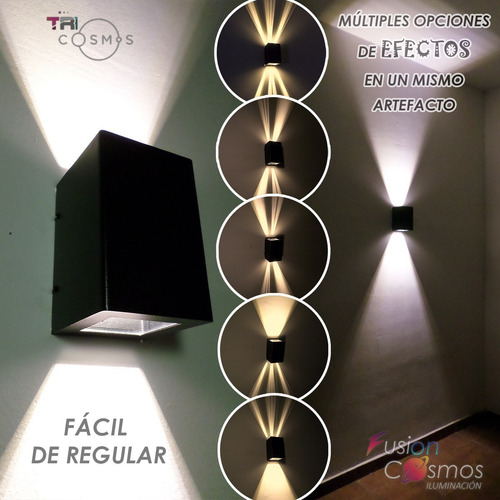 Imagen 3 de 10 de Difusor Exterior Jardín Efecto Regulable 6 Efectos X Moderno