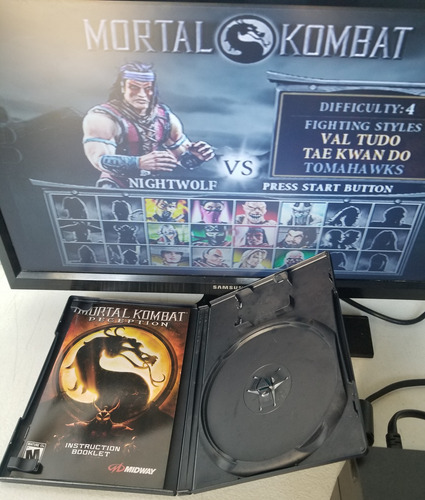 Mortal Kombat Deception Para Play 2 Formato Fisico Original (Usado)