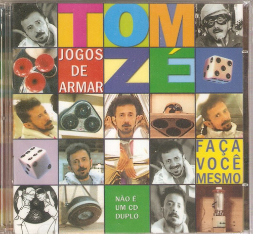 Cd Duplo Tom Zé - Jogos De Armar / Faça Você Mesmo 