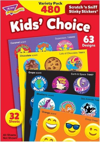 Empresas De Tendencia: Kids Choice, Pegatinas Apestosas Perf