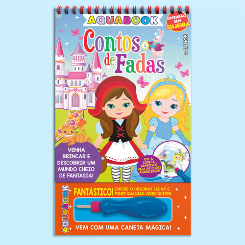 Aquabook Contos De Fadas: Não Aplica, De On Line Editora. Possui, Vol. Na. Editorial On Line Editora, Capa Mole, Edição 1 Em Português, 2024