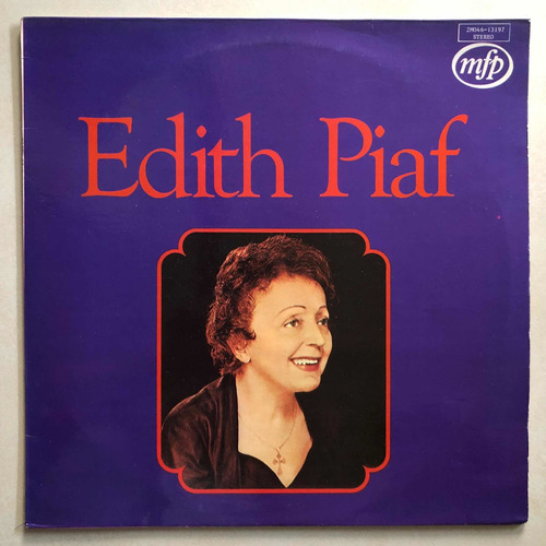 Edith Piaf Lp Padam Padam Importado France