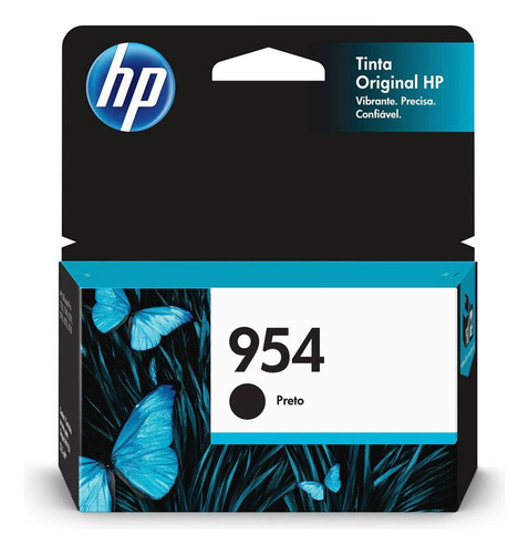 Hp 954 Original Negro 23.5 Ml Cartucho De Tinta