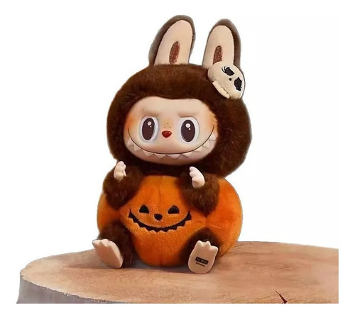 Muñeca De Peluche Labubu C/forma D/calabaza For Halloween