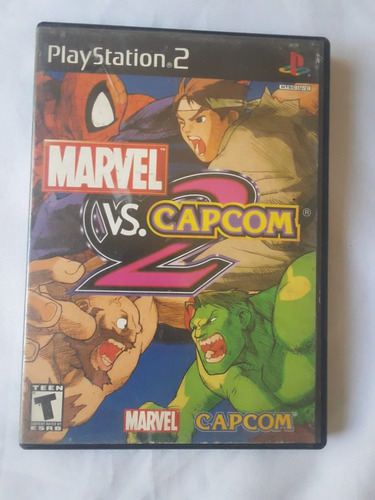 Marvel Vs. Capcom 2 Para Playstation 2 Sin Manual (Usado)