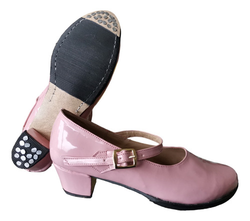 Zapato Para Danza Folcklorica ,danza Regional De Charol