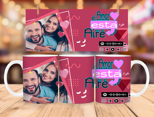 Tazas Spotify Qr Amor Personalizadas Para Regalo De 11oz #12